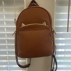 Cat ear mini backpack